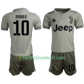 Levné Juventus Dybala 10 Dětské Venkovní Fotbalové dresy 2018-2019 Krátký Rukáv
